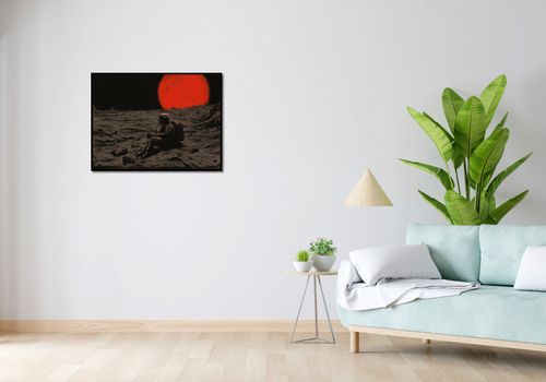 Plakat 80x60cm Samotność w Kosmosie na Arena.pl