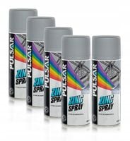 CYNK W SPRAYU PULSAR OCYNK PODKŁAD ANTYKOROZYJNY 400 ml x5
