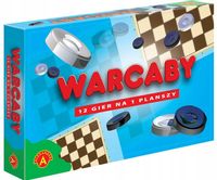 Warcaby 12 gier na 1 planszy 13788 + puzzle grati