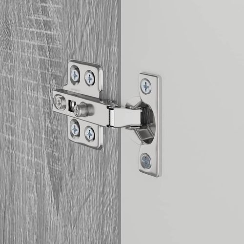 Szafka z umywalką do łazienki z drzwiami TULUM Szary dąb sonoma na Arena.pl