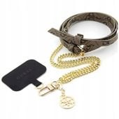 guess guouc4mg4ew universal cbdy strapbrązowy/brown 4g chain