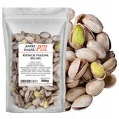 PISTACJE PRAŻONE SOLONE 500g Naturalne duże świeże wysoka jakość Kol-Pol