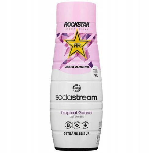 SYROP SODASTREAM ROCKSTAR TROPICAL GUAVA ZERO KONCENTRAT DO WODY 440ML na Arena.pl