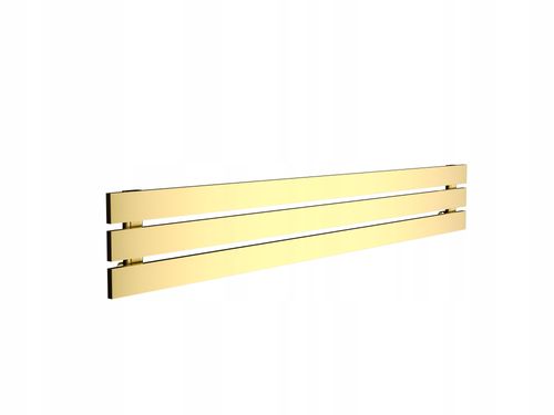 Grzejnik pokojowy poziomy BELLOSLIM 22x140 złoty na Arena.pl