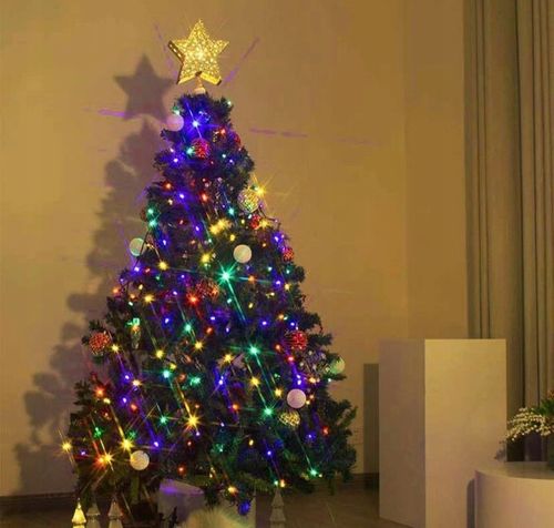 LAMPKI CHOINKOWE 1000 LED FLASH ZEWNĘTRZNE WEWNĘTRZNE ŚWIĄTECZNE MULTIKOLOR na Arena.pl