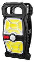 LAMPA SOLARNA Robocza LED COB Z CZUJNIKIEM Zmierzchu RUCHU Na KLIPS 4048