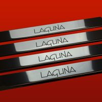 Listwa progowa RENAULT LAGUNA MK2 Stal nierdzewna 304 połysk 4szt