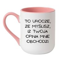 Elegant Biało-Różowy 330 ml