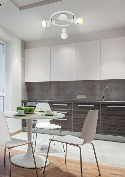 Fido spirala 3x40W E14 biały+chrom zdjęcie 2