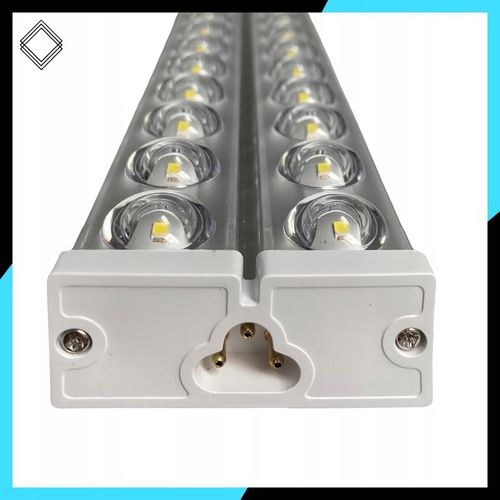 LAMPA ŚWIETLÓWKA LED 120cm OPRAWA NATYNKOWA ALUMINIUM 72W na Arena.pl