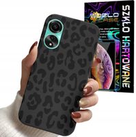 ETUI DO OPPO A78 4G - PANTERKA WZORKI MODNE WZORY OBUDOWA + SZKŁO