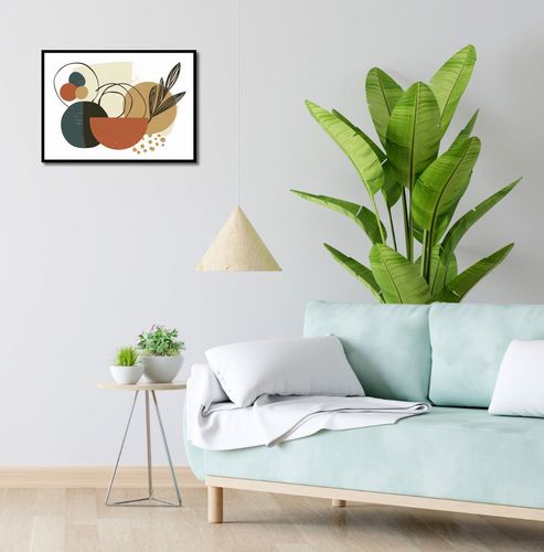 Plakat 55x40cm Kolaż Roślin na Arena.pl