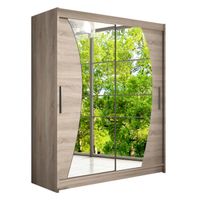 Szafa przesuwna WESTA X 150 z lustrem - TRUFLA