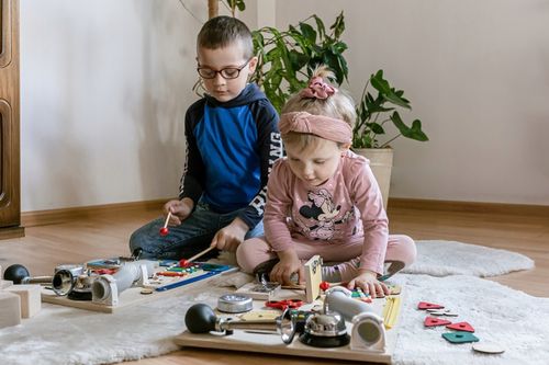 Tablica Manipulacyjna | Montessori | Sensoryczna na Arena.pl