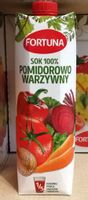 Fortuna Sok pomidorowo-warzywny 100% 1l