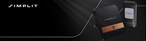 DZWONEK BEZPRZEWODOWY BEZBATERYJNY DO DRZWI FURTKI WODOODPORNY IP44 na Arena.pl