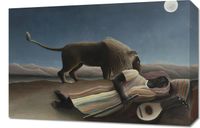 Obraz 60x40cm  The Sleeping Gypsy, Rousseau Vintage do Salonu
