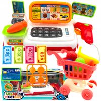 Imitacja Kasy Rejestrującej z Dźwiękiem Edukacyjna Zabawka z akcesoriami