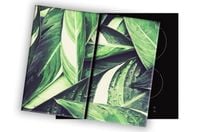 SZKLANA DESKA NA KUCHENKĘ 2x40x52 017D DŻUNGLA