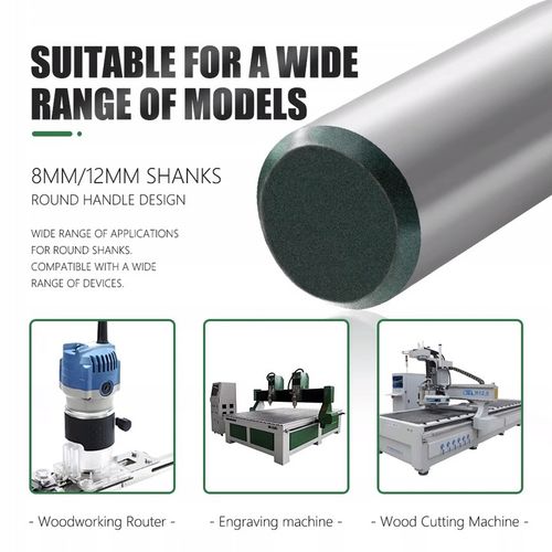 Frez prosty do drewna 4P | trzpień 8 mm | fi 16 x 50 | VHM | z łożyskiem na Arena.pl