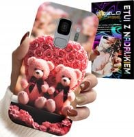ETUI DO SAMSUNG GALAXY S9 - RODZINKA RÓŻANYCH MISIÓW SERCE + FOLIA