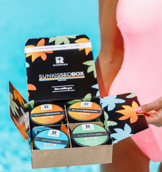 Byrokko Sunkissed Box Zestaw Do Opalania zdjęcie 7