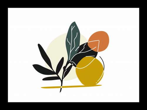 Plakat 18x13cm Elegancka Flora na Arena.pl