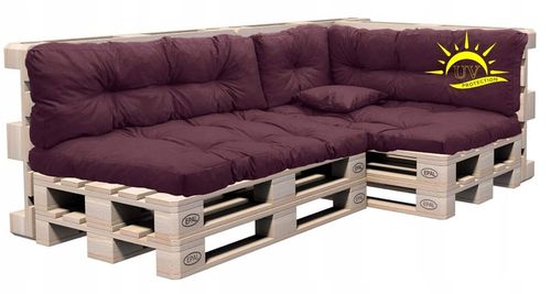 PODUSZKI NA PALETY MATERAC 120X80X40 KOMPLET 5 cz na Arena.pl