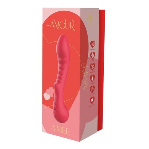 Klasyczny wibrator Dream Toys Amour Flexible G-Spot Czerwony na Arena.pl
