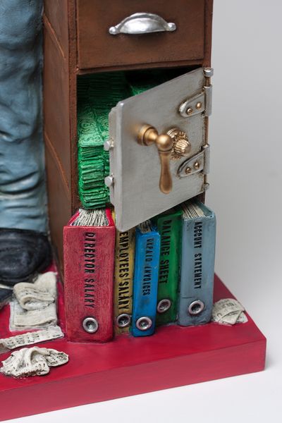 FIGURKA KSIĘGOWY  - Guilermo Forchino (FO85536) zdjęcie 8