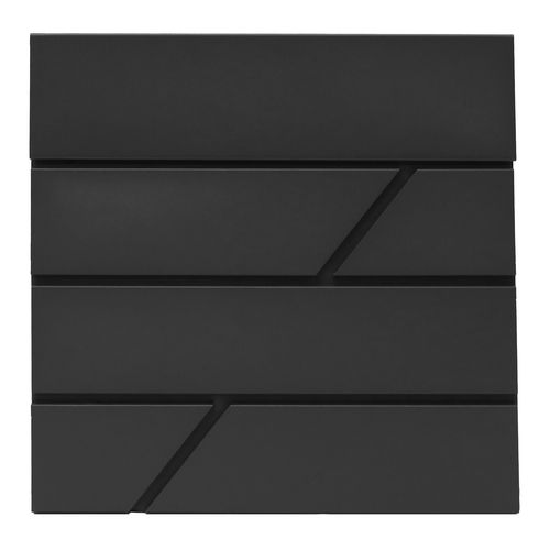 Duża skrzynka pocztowa na listy gazety ulotki pocztę A4 czarna na Arena.pl