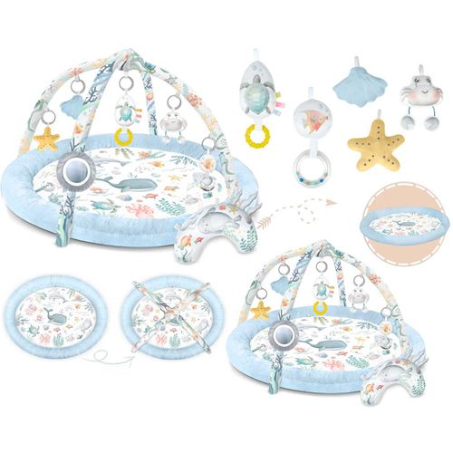 Mata edukacyjna interaktywna Ocean Nukido - niebieska na Arena.pl