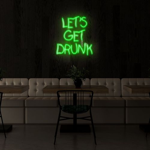 Napis LED Let's Get Drunk na Arena.pl