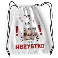 Plecak Dla Czarka Sportowy Szkolny Worek Torba Z Nadrukiem Ze Zdjęciem