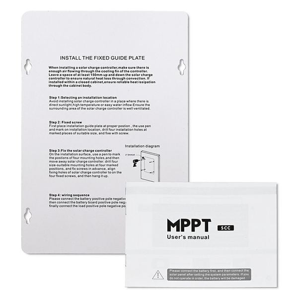 Qoltec Regulator MPPT 40A LCD Bluetooth 12/24V zdjęcie 11