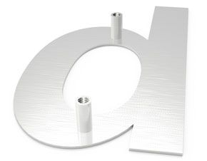 PRZYKRĘCANE OZNACZENIE BUDYNKU LITERA B na Arena.pl