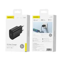 foneng ładowarka sieciowa eu51 gan pd 25w 1xusb-c czarny
