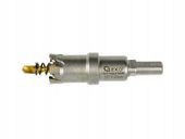 Otwornica widiowa do metalu GEKO 22mm z wiertłem tytanowym TCT