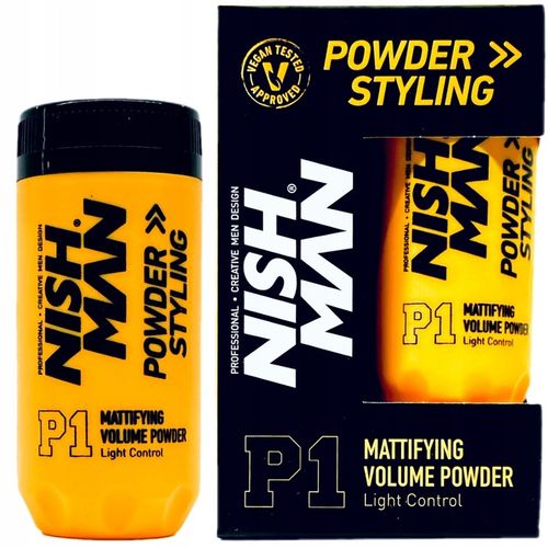 Puder do włosów NISHMAN Matowy VOLUME POWDER męski na Arena.pl