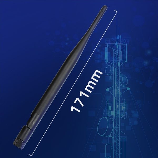 Qoltec Antena Wi-Fi 2.4/2.5 GHz 5.1/5.8 GHz dookólna 5dBi Wewnętrzna zdjęcie 8