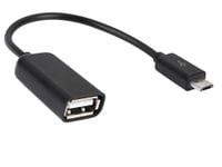 Przejściówka usb adapter USB microUSB OTG Kabel