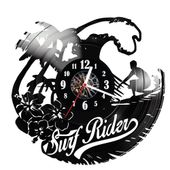 Zegar ścienny z płyty winylowej Surf Rider 544.14