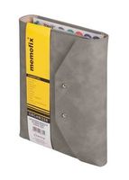 KALENDARZ ORGANIZER B6 GRAFITOWY NUBUK 2025 ANTRA