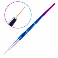 Precyzyjny pędzelek do zdobień paznokci MollyLac 14 mm Wysoka jakość