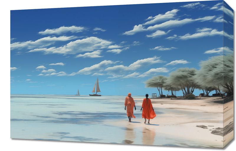 Obraz 60x40cm Spokój w Piaskach zdjęcie 1