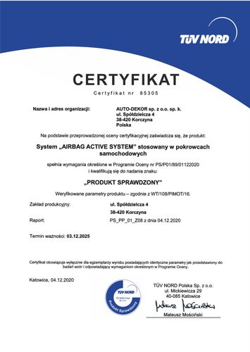 Pokrowce E1 na fotele do Citroen DS4 (2011-2015) na Arena.pl