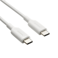 Kabel przewód USB-C USB-C 3A 1 m 480Mb/s szybki IKEA SITTBRUNN biały