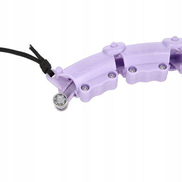 ONE FITNESS Hula Hop Z Wypustkami i Obciążeniem Regulowany 25-43 cm zdjęcie 16