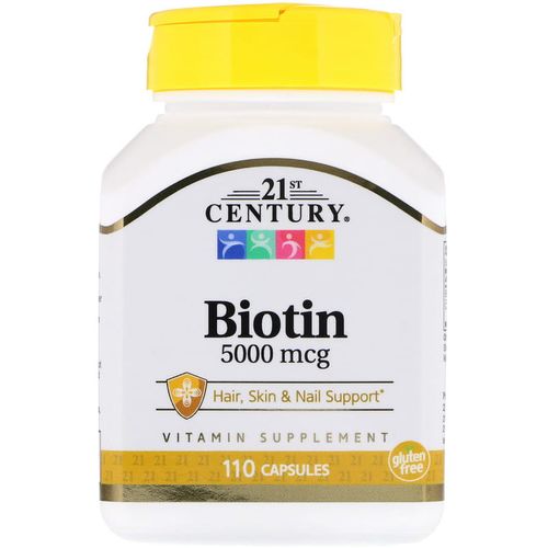 21st Century Biotyna Witamina B7 5000 mcg 110 kaps na Arena.pl
