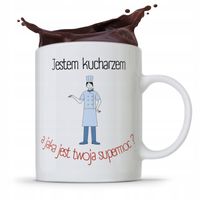 Kubek Dla Kucharza Kucharki Twoja Supermoc? Z Nadrukiem Ze Zdjęciem